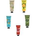 Karahanbey Dermokil 5'li Set Kenevir Tohumu+Mango+Kiraz+Avakado+Zeytinyağlı Yağlı El ve Vücut Kremi 30 ml