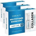 Karahanbey Dökülme Karşıtı Şok Bakım & Saç Vitamini 5li Ampul (3 Paketi)