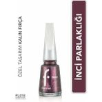 Karahanbey Flormar Sedefli Parlak Oje (Mor) - Pearly Nail Enamel - PL418 Chrome Purple - 8682536035576