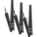 Karahanbey Flormar Suya Dayanıklı Parlak Dipliner Siyah Waterproof Dipliner 001 Black (3 Paketi)