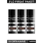 Karahanbey Fontenay Saç Dolgunlaştırıcı Keratin Fibers Orta Kahve Topik Saç Tozu 50GR X3
