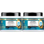 Karahanbey Gliss 400 ml X2 Nemlendirici Saç Maskesi | 4 Etkili Yapılandırıcı Formül | Onarıcı Yoğun Bakım Gücü