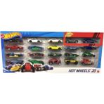 Karahanbey Hot Wheels Yirmili Araba Seti, 20 Adet, 3 Yaş ve Üzeri, Toyota Supra - Porsche 911