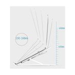 Karahanbey Laptop Standı Matebook Macbook Notebook Tablet Laptop Kademeli Yükseltici P1 Beyaz