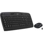 Karahanbey Logitech MK330 Kablosuz Klavye ve Mouse Seti, Multimedya Tuşları, Sıvı Dökülmesine Dayanıklı, 10 M
