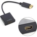 Karahanbey Lunatic 5645 Dijital Displayport To HDMI Görüntü Çevirici Aparat Siyah Displayport Çıkışlı Bilgisay