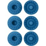 Karahanbey Mavi, Silikon Mini Kek ve Muffin Kalıbı, 7x3 Cm, Bpa Içermez, Fırında Kullanılır, Makinede Yıkanabi