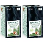 Karahanbey Naturalis Saç Boyası 1.1 Mavi Siyah %100 Vegan 2'li Set