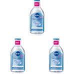 Karahanbey Nivea 5ın1 Canlandırıcı Micellar Makyaj Temizleme Suyu Normal Ciltler, 400 Ml, Yüz Temizleyici (3 P