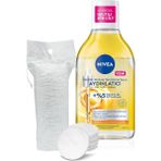 Karahanbey Nivea Aydınlatıcı Serum Içerikli Micellar Makyaj Temizleme Suyu 400ML, Serum Içerikli, Pamuk Hediye