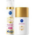 Karahanbey Nivea LUMINOUS630 Leke Karşıtı Gündüz Bakım Kremi 40ML, SPF50 + Nivea LUMINOUS630 Çatlak Karşıtı Vü