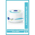 Karahanbey Nivea Soft Nemlendirici Bakım Kremi, 200ML, Jojoba Yağı ve E Vitamini, Yüz Vücut El Kremi
