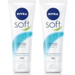 Karahanbey Nivea Soft Nemlendirici Bakım Kremi, 75 Ml, 2 Adet