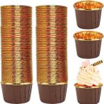 Karahanbey Orret 20 Adet Mini Muffin Cupcake Kalıbı – Yapışmaz Tek Kullanımlık Kağıt Kek Kalıbı, Isıya