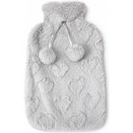 Karahanbey Peluş Kılıflı Sıcak Su Torbası 31X19 cm Uzun Süre Isı Koruyan Yumuşak Termal Kompres Boyun Sırt Bel
