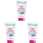 Karahanbey Procsin Pink Block Aydınlatıcı Spf 50+ Güneş Kremi, Leke Karşıtı & Cilt Tonu Eşitleyici, Yoğun Neml