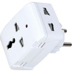 Karahanbey Universal Priz Çevirici Dönüştürücü, Işıklı Çok Amaçlı Golyat Fiş, Ab (Europlug), Abd (Nema), Ingil