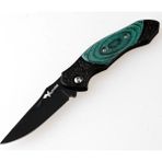 Karahanbey Valkyrie Mini Taktik Katlanır Çelik Outdoor Bıçak – 15.8 cm – Kompakt & Dayanıklı Tasarım Yeşil