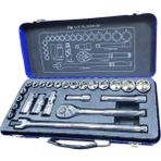 Karahanbey Workpro WP202564 1/2'’ Cr-V 24 Parça Metrik Ağır Hizmet Lokma Takımı