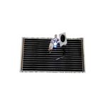 KARAHİSAR KULUÇKA 25x80 Çift Duylu Analog Termostatlı Mavi Renkli Isı Ampüllü Full Set Karbon Film Isıtıcı