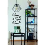 Karakoç Eğitim Araçları "Home Sweet Home" Yazılı Dekoratif Ahşap Tablo