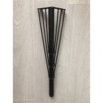 Karakoç Metal Venüs 40*10*10 cm Siyah Statik Boyalı Sehpa Puf Sandalye Ayağı ( 4 Adet) - 45 CM
