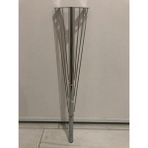 Karakoç Metal,venüs 71*12*12 cm Krom, Masa, Dresuar Ayağı ( 4 Adet)