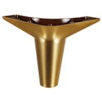 Karakoç Plastik 12x11x11 Cm Riva Gold Koltuk Baza Mobilya Ayağı 4 Adet