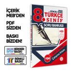 Karakutu Yayınları 2026 8.Sınıf LGS Türkçe Soru Bankası Çalışma Kitabı Tekil Ürün Renkli Baskı