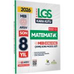 Karakutu Yayınları 2026 Lgs 8.sınıf Matematik Karakutu Meb Çıkmış Soru Modülü Video/pdf Çözümlü Konu Konu Son 8 Yıl