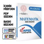 Karakutu Yayınları 2026 Meb Özel Ekpss Önlisans-Ortaöğretim Matematik Konu Anlatım Kitabı(A4 Büyük Boyut)Baskı Ücreti