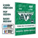 Karakutu Yayınları 2026 Yks-Ayt Mebi-Ogm Türk Dili ve Edebiyatı Özgün Tarama Testleri Kitabı A4 Boyut Baskı Ücreti
