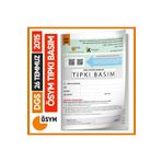 Karakutu Yayınları DGS 2015 ÖSYM Tıpkı Basım Çıkmış Soru Deneme Kitapçığı Yeni Baskı Türkiye Geneli Dijital Çözümlü DGSTIPKI2015