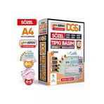 Karakutu Yayınları DGSTıpkı6lıSOZ4052 2026 Dgs Sözel (Söz) Ösym Çıkmış Soru Tıpkı Basım 6Lı Deneme Kitapçığı Türkiye Geneli Çözümlü