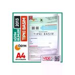 Karakutu Yayınları EGITIMTIPKI2013 2013 Kpss Eğitim Bilimleri Ösym Tıpkı Basım Çıkmış Soru Kitapçığı Dijital Çözümlü Türkiye Geneli