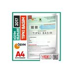 Karakutu Yayınları EGITIMTIPKI2017 2017 Kpss Eğitim Bilimleri Ösym Tıpkı Basım Çıkmış Soru Kitapçığı Dijital Çözümlü Türkiye Geneli