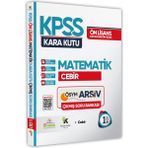 Karakutu Yayınları Karakutu Yayınları Kpss Ön Lisans-Ortaöğretim Matematiğin Kara Kutusu 1.cilt Ösym Çıkmış Soru Bankası Dijital Çözümlü
