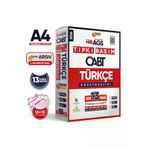 Karakutu Yayınları MEBAGSoabtTÜRKÇE12litıpkıPKT 2026 Meb-Ags Öabt Türkçe Öğretmenliği Ösym Tıpkı Basım 13Lü Deneme Paketi Dijital Cevaplı