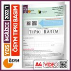 Karakutu Yayınları YDS 2022/1 ÖSYM Tıpkı Basım Çıkmış Soru Deneme Kitapçığı Video Çözümlü Türkiye Geneli