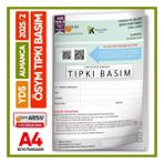 Karakutu Yayınları Yds Almanca 2025/2 Yabancı Dil Sınavı Ösym Tıpkı Basım Çıkmış Soru Deneme Kitapçığı (E-Yds Uygun)