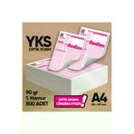 Karakutu Yayınları YKSMSÜoptik500FRM4052 Yks-Msü Deneme Sınavları İçin 500 Adet (90.gr) Optik Form - Optik Okuma Uyumlu