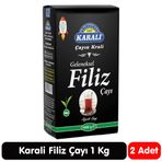 Karali Geleneksel Filiz Siyah Çay 1 Kg 2 Paket