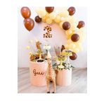Karamel-Ten Pastel Renk Balon Zinciri 50 Adet+5 mt balon zinciri