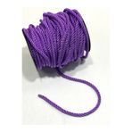karan tuhafiye 6 mm Floş Kordon / 5 Metre, 40 Eflatun