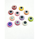 Karan Tuhafiye Bebek Düğmesi / Nazar Boncuğu Model 2 / 10 Adet / - Yavruağzı