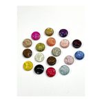 karan tuhafiye Bluz Düğmesi/Simli Bluz Düğmesi / 1 cm / 10 adet / 02727 / Bordo, 02727-R209, 7230000004884