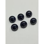 Karan Tuhafiye Bombeli Hırka Yelek Düğmesi / Siyah / 1,5 cm / M007