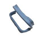 karan tuhafiye Çanta bursu/Derili burs 20 cm /, Mavi