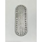 Karan Tuhafiye Çanta Tabanı / Mini Boy / (6X16,5 Cm) - Gümüş