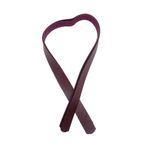 karan tuhafiye Dikmeli Spor Sap/Çanta Sapı/Deri Dikmeli Sap 70 Cm, bordo